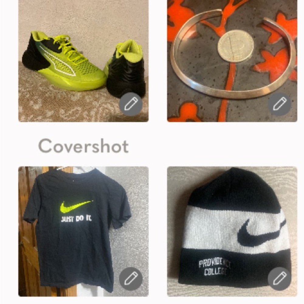 Puma Neon👟9+Nike tee👕Providence Nike hat+925 Mexico Cuff 7”